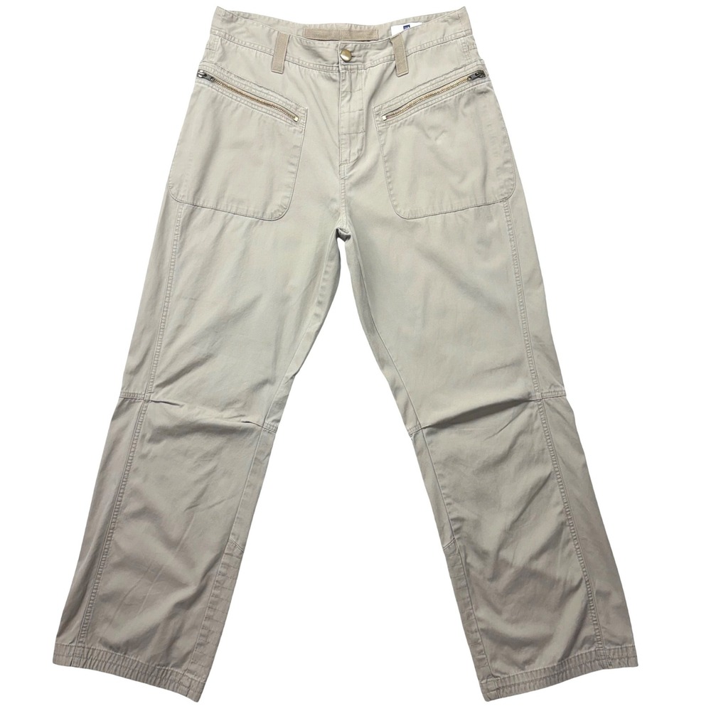 Gap Vintage 2006 Mens Khaki Cargo Pants 36x34 Tan Cotton Utility Gorpcore Y2K